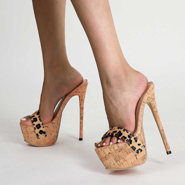 nxy slippers size 35 42 platform slippers for women leopard grain dance sandals fashion wooden thick bottom high heels stripper shoes 230406, Black
nxy slippers size 35 42 platform slippers for women leopard grain dance sandals fashion wooden thick bottom high heels stripper shoes 230406, Black