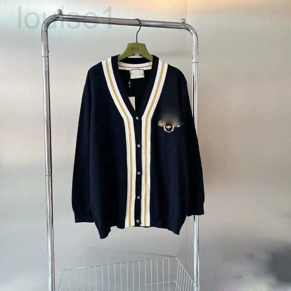 women's knits & tees designer spring 23 new lazy academy style fashion brand gujia bee towel embroidered cardigan coat sweater knitwear, White
women's knits & tees designer spring 23 new lazy academy style fashion brand gujia bee towel embroidered cardigan coat sweater knitwear, White