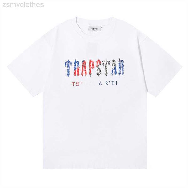 men's t-shirts trapstar multicolor lettered printed double yarn cotton casual loose short sleeved t-shirts for men and women, White;black
men's t-shirts trapstar multicolor lettered printed double yarn cotton casual loose short sleeved t-shirts for men and women, White;black