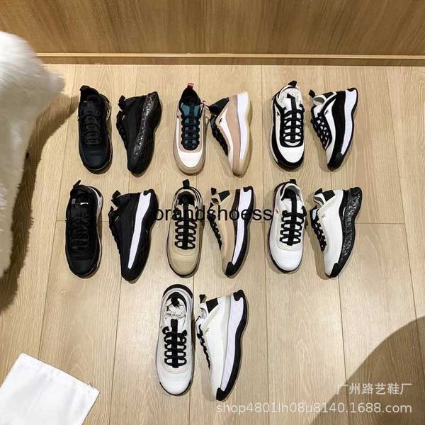 balencigas daddy shoes women's thick soles 2023 new summer and autumn splicing leisure channel sports shoes leather inner raised air cu, Black
balencigas daddy shoes women's thick soles 2023 new summer and autumn splicing leisure channel sports shoes leather inner raised air cu, Black