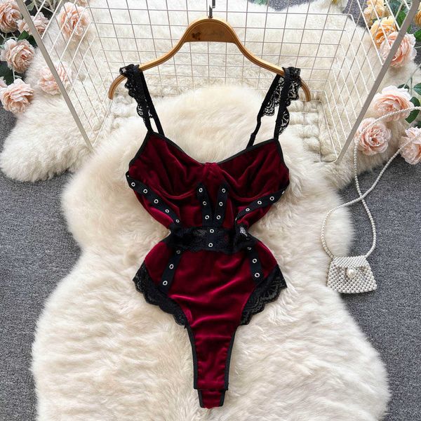 nxy women lingerie bodysuit ruffled lace blackless slim playsuits fitnes velvet erotic sensual bodysuits 230328, Black;white
nxy women lingerie bodysuit ruffled lace blackless slim playsuits fitnes velvet erotic sensual bodysuits 230328, Black;white