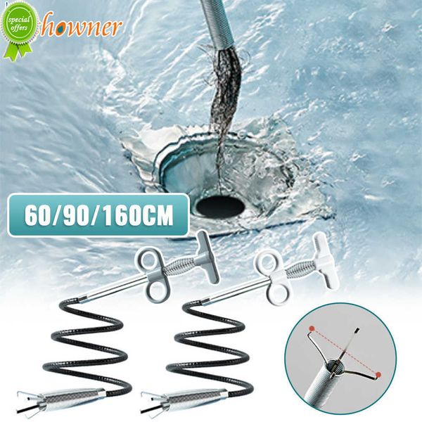 new sewer pipe unblocker snake spring pipe dredging tool sink cleaning hook hair clog remover kitchen bathroom sewer cleaning tool
new sewer pipe unblocker snake spring pipe dredging tool sink cleaning hook hair clog remover kitchen bathroom sewer cleaning tool