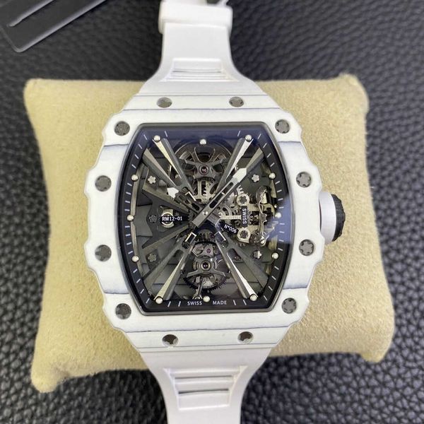 luxury milles barrel shaped richards watch rm12-01 carbon fiber flywheel mechanical miller hollow rubber belt men's style ayw, Slivery;black
luxury milles barrel shaped richards watch rm12-01 carbon fiber flywheel mechanical miller hollow rubber belt men's style ayw, Slivery;black