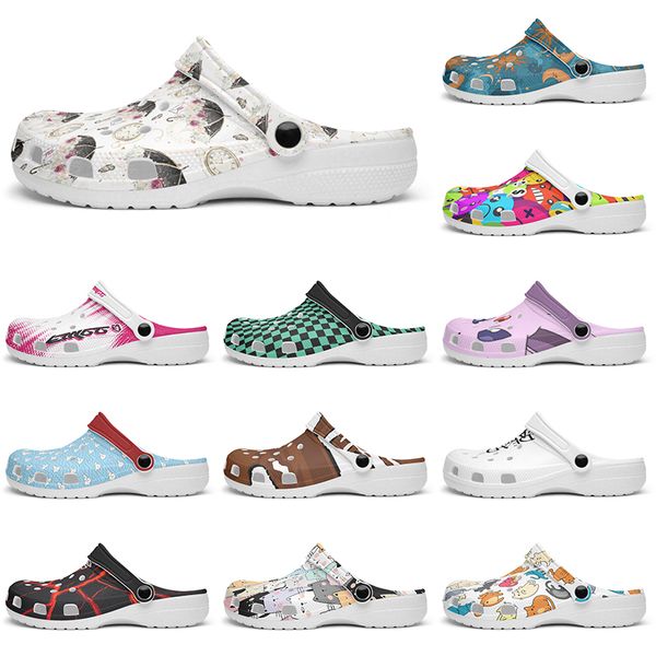 Customized Glossy lovely comfortable beautiful Diy shoes for men and women's indoor slippers 91999
Customized Glossy lovely comfortable beautiful Diy shoes for men and women's indoor slippers 91999
