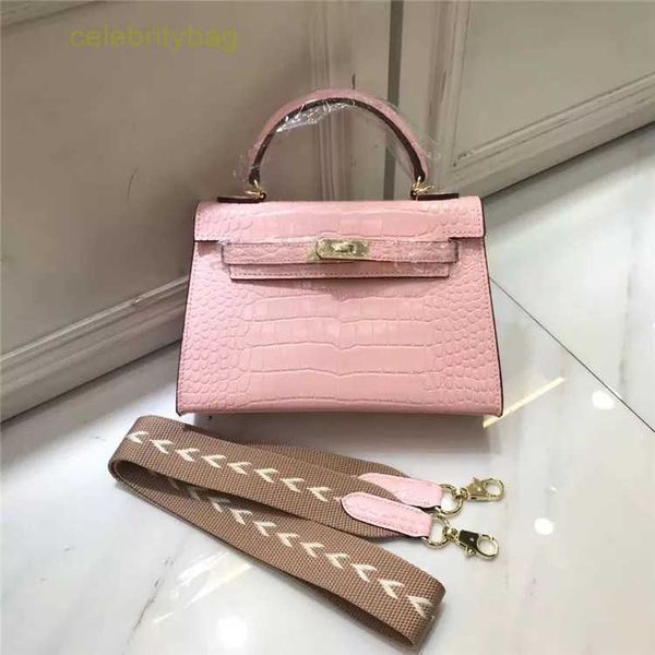designer kelliess handbags hemres new women's bag second generation crocodile cattle leather single shoulder crossbody handbag canvas s
designer kelliess handbags hemres new women's bag second generation crocodile cattle leather single shoulder crossbody handbag canvas s