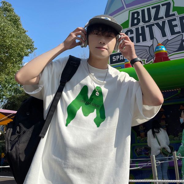 mens tshirts summer 280g pure cotton mens short sleeved tshirt trendy couple chinachic printed loose half sleeve white t shirt 230407, White;black
mens tshirts summer 280g pure cotton mens short sleeved tshirt trendy couple chinachic printed loose half sleeve white t shirt 230407, White;black