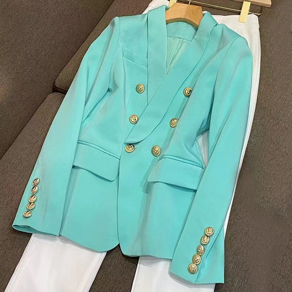 womens suits blazers tide brand retro fashion designer presbyopic green series suit jacket lion double-breasted slim plus size women's, White;black
womens suits blazers tide brand retro fashion designer presbyopic green series suit jacket lion double-breasted slim plus size women's, White;black
