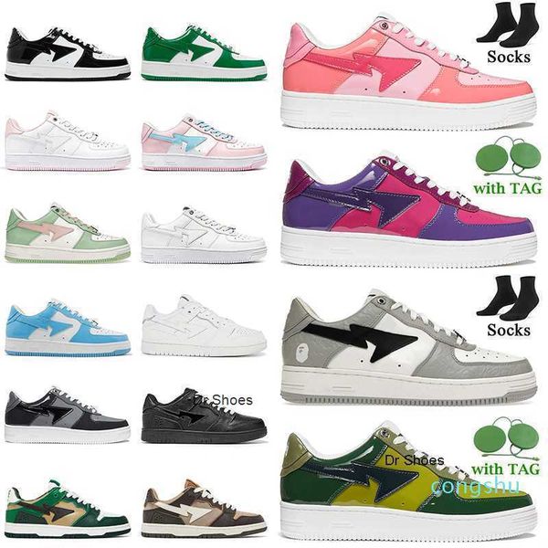 2022 bapesta baped sk8 sta color camo combo pink casual shoes for women mens bapestas purple grey black white red pastel pack green orange
2022 bapesta baped sk8 sta color camo combo pink casual shoes for women mens bapestas purple grey black white red pastel pack green orange