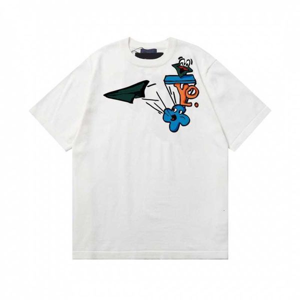 Women's T-Shirt High Edition Lvjia's Childhood Paper Aircraft Embroidery T-shirt SpringSummer Jacquard Knitted Short Sleeve Couple Style EPC0, White5
Women's T-Shirt High Edition Lvjia's Childhood Paper Aircraft Embroidery T-shirt SpringSummer Jacquard Knitted Short Sleeve Couple Style EPC0, White5