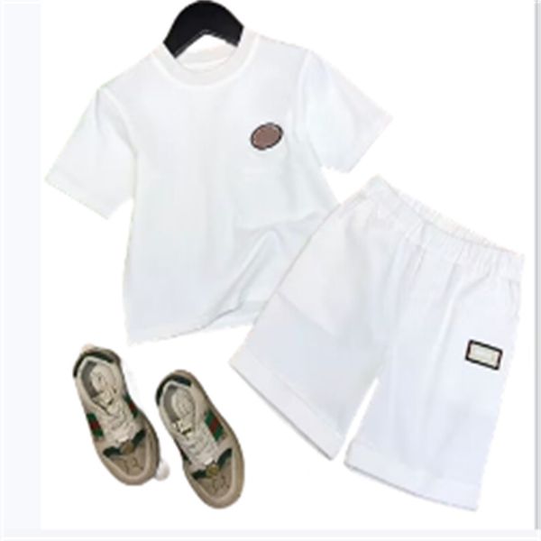 Children's designer luxury set for men and women cotton classic casual clothing set alphabet print short sleeve set Size 90cm-160cm A6, Gray
Children's designer luxury set for men and women cotton classic casual clothing set alphabet print short sleeve set Size 90cm-160cm A6, Gray