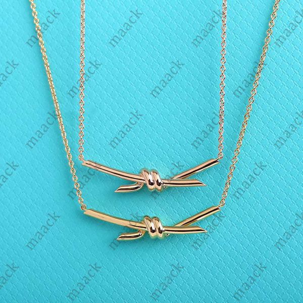 pendant necklaces womens knot drill necklace designer jewelry for women diamonds necklace complete brand as wedding christmas gift m230408, Silver
pendant necklaces womens knot drill necklace designer jewelry for women diamonds necklace complete brand as wedding christmas gift m230408, Silver