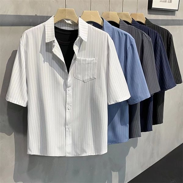 men's casual shirts men's stripe summer short sleeve wrinkle resistant t-shirt fashion casual comfortable men's shirt s-4xl 2, White;black
men's casual shirts men's stripe summer short sleeve wrinkle resistant t-shirt fashion casual comfortable men's shirt s-4xl 2, White;black
