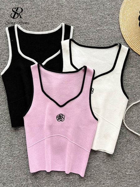 camisoles tanks singreiny knitted solid women's shirt summer square neckline rose sleeveless vacation ultra thin women's beach mid, Black;white
camisoles tanks singreiny knitted solid women's shirt summer square neckline rose sleeveless vacation ultra thin women's beach mid, Black;white