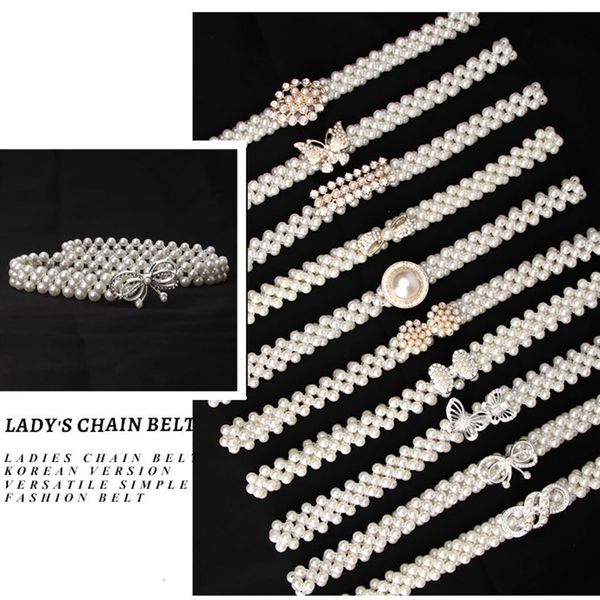 belts ladies pearl waist chain korean version decorative fashion sweet dress elastic women designer belt 230407, Black;brown
belts ladies pearl waist chain korean version decorative fashion sweet dress elastic women designer belt 230407, Black;brown