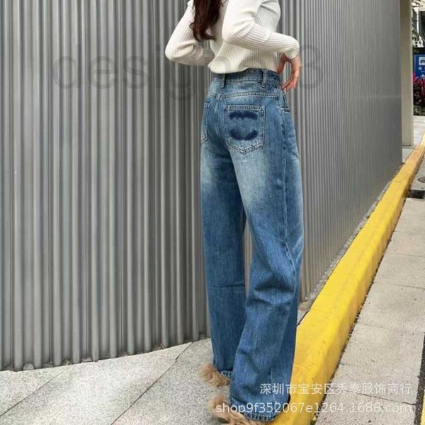 women's jeans designer 23 spring festival chic new back pocket blue embroidered waist straight leg for women ocec
women's jeans designer 23 spring festival chic new back pocket blue embroidered waist straight leg for women ocec