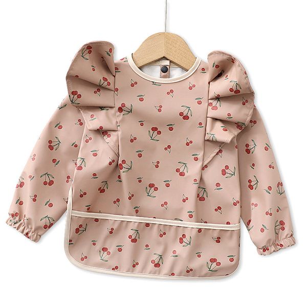 little boy girl painting smock baby's soft waterproof bib child meal eating apron with long sleeves kid adjustable feeding cloth(1-2y)
little boy girl painting smock baby's soft waterproof bib child meal eating apron with long sleeves kid adjustable feeding cloth(1-2y)
