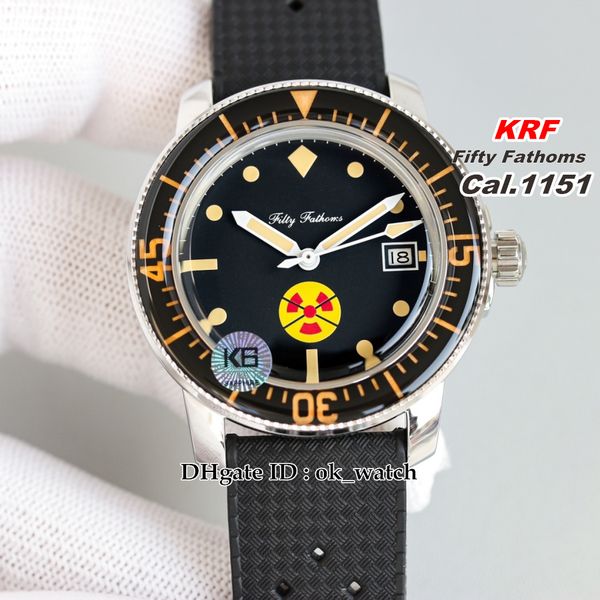krf watch fifty fathoms no rad 5008d-1130-b64a cal.1151 automatic mens watch black dial 40.3mm date gents watches rubber strap, Slivery;brown
krf watch fifty fathoms no rad 5008d-1130-b64a cal.1151 automatic mens watch black dial 40.3mm date gents watches rubber strap, Slivery;brown