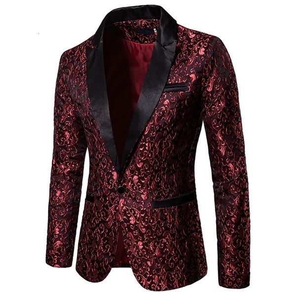 men s suits blazers gold jacquard bronzing floral suit mens single button jacket wedding dress party stage singer costume 230407, White;black
men s suits blazers gold jacquard bronzing floral suit mens single button jacket wedding dress party stage singer costume 230407, White;black