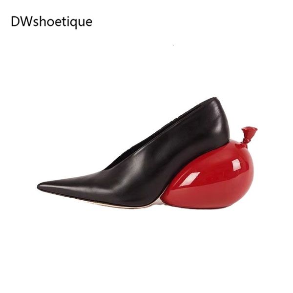 dress shoes balloon pointed toe slip on women dress shoes strange heel casual women pumps 230407, Black
dress shoes balloon pointed toe slip on women dress shoes strange heel casual women pumps 230407, Black