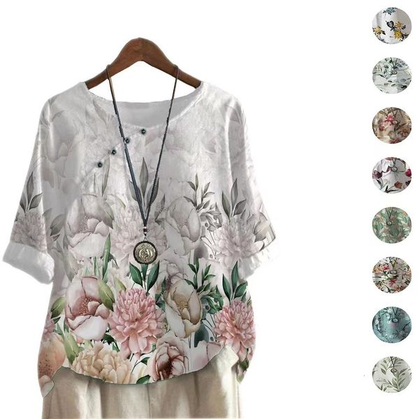 women's blouses shirts tshirts cotton linen casual elegant ethnic style loose tees streetwear women clothing shirts for women y2k fash, White
women's blouses shirts tshirts cotton linen casual elegant ethnic style loose tees streetwear women clothing shirts for women y2k fash, White