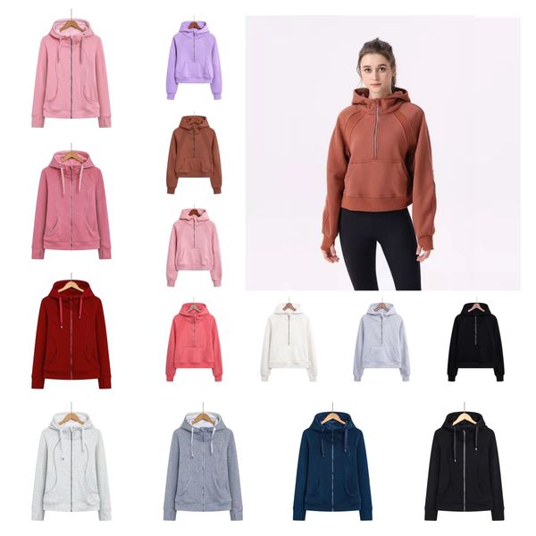 Designers Scuba Hoodie Half Zip Crop Hoodies For Women Designers Embroidery Logo Hoodie Full Zip Oversized Cropped Sweatshirts Fleece Gym Sportswear Thumb Hole, 48 stand collar
Designers Scuba Hoodie Half Zip Crop Hoodies For Women Designers Embroidery Logo Hoodie Full Zip Oversized Cropped Sweatshirts Fleece Gym Sportswear Thumb Hole, 48 stand collar
