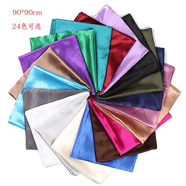 bandanas durag 90cm solid colors neckerchief hijab scarf for women silk satin headband hair scarves female square shawls head scarfs ladies, Blue;gray
bandanas durag 90cm solid colors neckerchief hijab scarf for women silk satin headband hair scarves female square shawls head scarfs ladies, Blue;gray