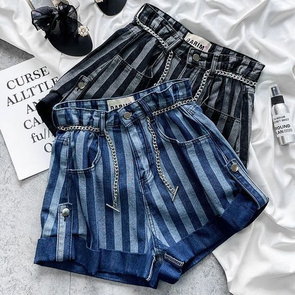 womens shorts summer high waist slim aline casual vertical stripe zipper denim pants fashion trend wear 230408, White;black
womens shorts summer high waist slim aline casual vertical stripe zipper denim pants fashion trend wear 230408, White;black