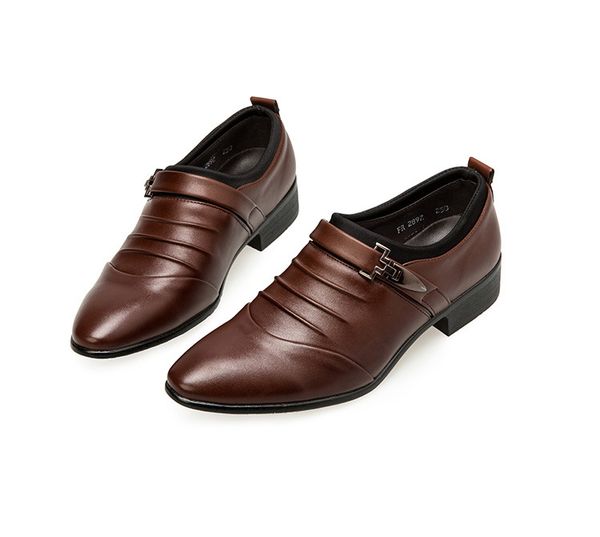men business prom men dress shoes flat leather oxford mens flats wedding party office loafers shoes for boys boots 38-48 plus size, Black
men business prom men dress shoes flat leather oxford mens flats wedding party office loafers shoes for boys boots 38-48 plus size, Black