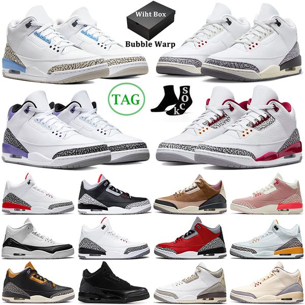 with box 3 men basketball shoes 3s sneakers white cement reimagined fire red cardinal dark iris pine green unc tinker hatfield mens women ou
with box 3 men basketball shoes 3s sneakers white cement reimagined fire red cardinal dark iris pine green unc tinker hatfield mens women ou