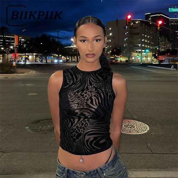 womens tshirt biikpiik sleeveless vest mesh transparent striped print skinny club women vintage clothes summer casual streetwear tees 23040, White
womens tshirt biikpiik sleeveless vest mesh transparent striped print skinny club women vintage clothes summer casual streetwear tees 23040, White