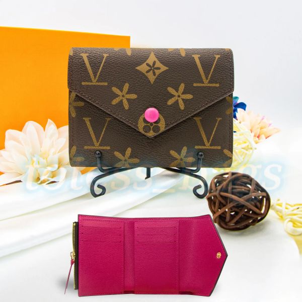highend quality wallets bag brown flower rosalie victorine wallet luxury womens key coin purse m41938 card holder keychain man designer purs, Red;black
highend quality wallets bag brown flower rosalie victorine wallet luxury womens key coin purse m41938 card holder keychain man designer purs, Red;black