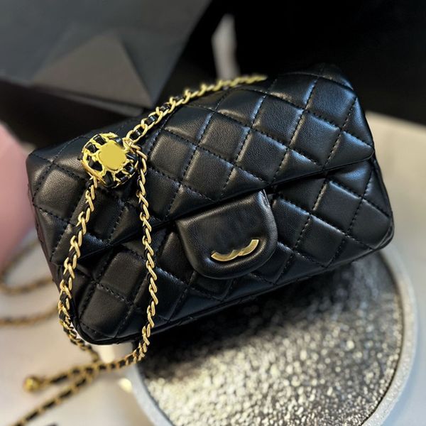 women designer classic flap bag gold pearl knitting ball metal hardware quilted matelasse chain lambskin leather crossbody shoulder handbag
women designer classic flap bag gold pearl knitting ball metal hardware quilted matelasse chain lambskin leather crossbody shoulder handbag