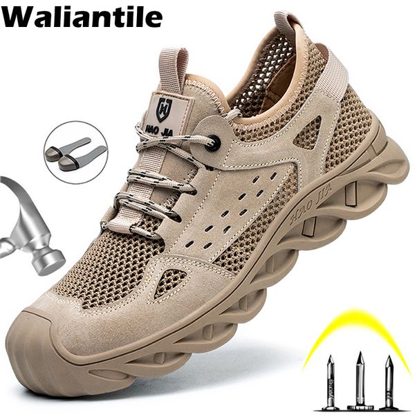 dress shoes waliantile summer breathable safety for men antismashing construction working male indestructible sneakers 230407, Black
dress shoes waliantile summer breathable safety for men antismashing construction working male indestructible sneakers 230407, Black