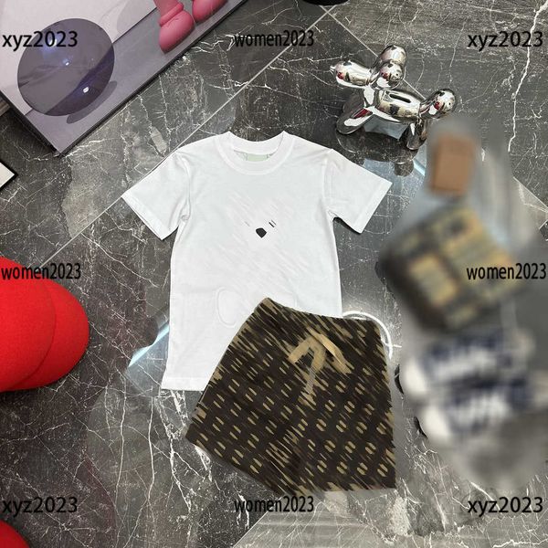 kids designer clothes child sets baby clothes summer 2pcs alphabet animal print t-shirt and khaki shorts breathability products new listing, White
kids designer clothes child sets baby clothes summer 2pcs alphabet animal print t-shirt and khaki shorts breathability products new listing, White