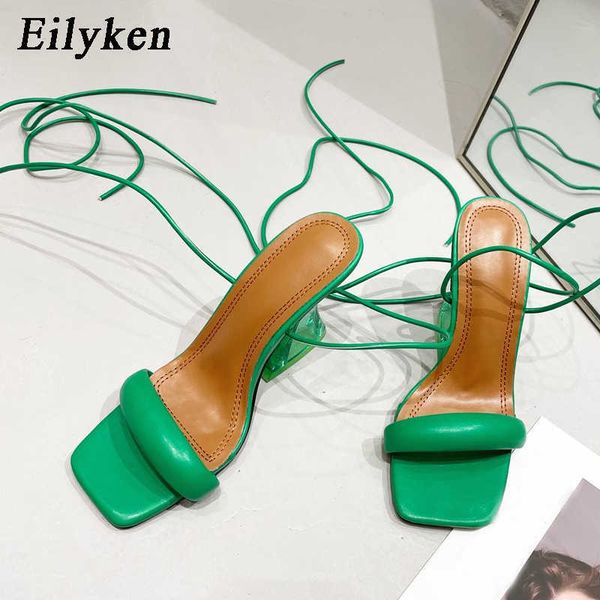 new ankle strap green women's strange style transparent high heels sandals square toe female sandalias de mujer 230306, Black
new ankle strap green women's strange style transparent high heels sandals square toe female sandalias de mujer 230306, Black