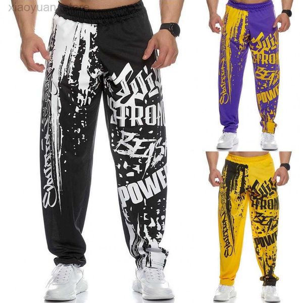 men's pants men sweatpants elastic waist print loose quick dry casual bodybuilding joggers pants for running m230408, Black
men's pants men sweatpants elastic waist print loose quick dry casual bodybuilding joggers pants for running m230408, Black