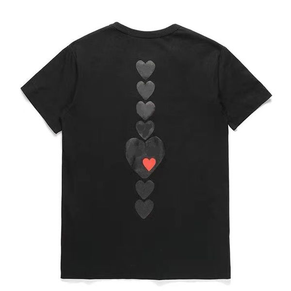 play designer men's t-shirts casual women's des badge garcons quality print sleeve short t-shirt couple hearts tshirt m7o2, White;black
play designer men's t-shirts casual women's des badge garcons quality print sleeve short t-shirt couple hearts tshirt m7o2, White;black