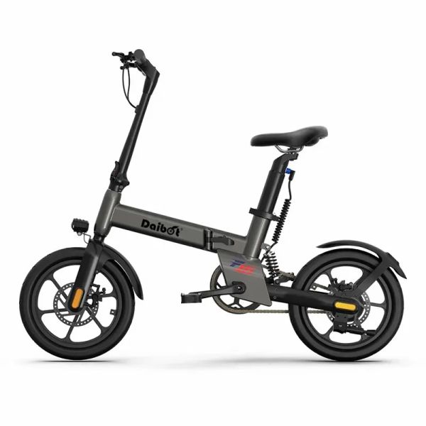 Image of 16 Inch Mini Electric Bike For Adults 36V 350W Folding Electric Bicycle Waterproof Aluminium Alloy eBike APP Removable Battery