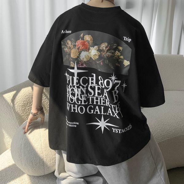 men's t-shirts american vintage fashion alphabetic t-shirt men summer loose niche high street bf couple graphic short sleeve t shirts y, White;black
men's t-shirts american vintage fashion alphabetic t-shirt men summer loose niche high street bf couple graphic short sleeve t shirts y, White;black