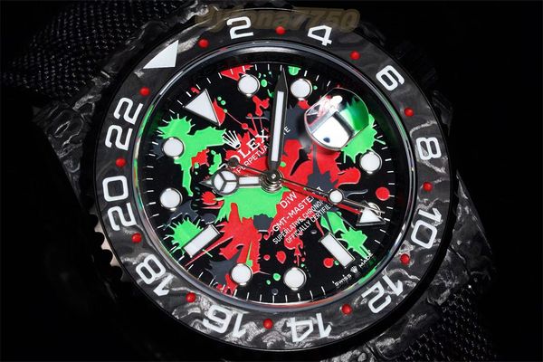 vs 2023new watch gmt carbon fiber case hard appearance and light to wear designer watches, Slivery;golden
vs 2023new watch gmt carbon fiber case hard appearance and light to wear designer watches, Slivery;golden