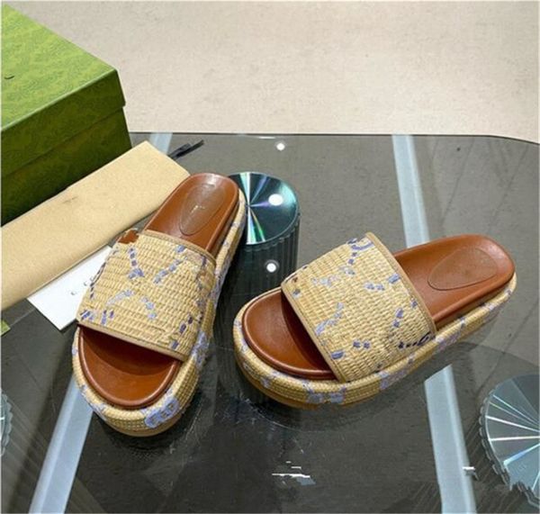 2023 women slides sandals designer platform slide slipper thick bottoms ladies flip flops embroidery printed fashion summer beach casual sho, Black
2023 women slides sandals designer platform slide slipper thick bottoms ladies flip flops embroidery printed fashion summer beach casual sho, Black