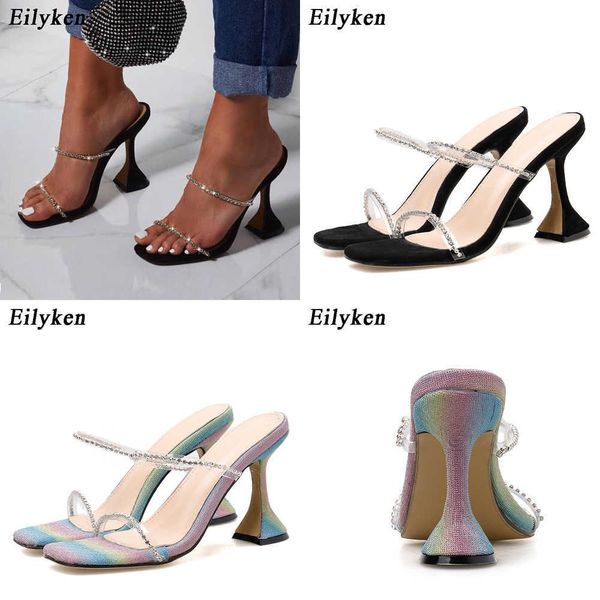 sandals new fashion rhinestone women slippers high heels square head open toed pvc crystal party feminina shoes 230316, Black
sandals new fashion rhinestone women slippers high heels square head open toed pvc crystal party feminina shoes 230316, Black