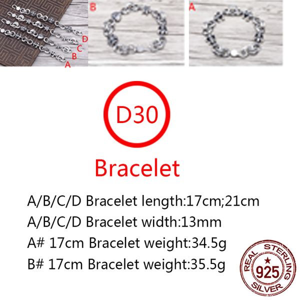 d30 s925 sterling silver bracelet cross flower six star fashion simple network red personality couple punk handsome hip hop jewelry gift for, Golden;silver
d30 s925 sterling silver bracelet cross flower six star fashion simple network red personality couple punk handsome hip hop jewelry gift for, Golden;silver