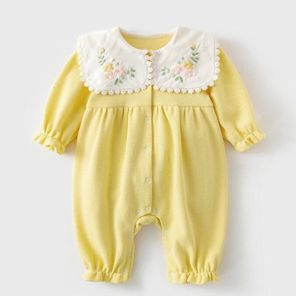 rompers born baby girl jumpsuit cotton long sleeved flower embroidery baby girl jumpsuit spring and autumn baby girl clothing 230408, Blue
rompers born baby girl jumpsuit cotton long sleeved flower embroidery baby girl jumpsuit spring and autumn baby girl clothing 230408, Blue