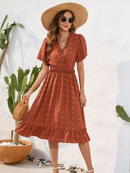 casual dresses elegant women's summer v-neck short sleeve loose casual party dress village mayor bohemian dress 230408, Black;gray
casual dresses elegant women's summer v-neck short sleeve loose casual party dress village mayor bohemian dress 230408, Black;gray
