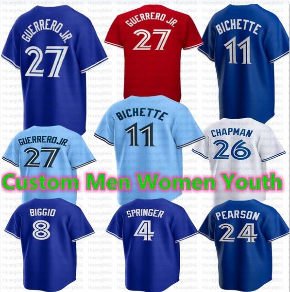 2023 custom 27 vladimir guerrero jr. jersey 11 bo bichette alejandro kirk alek manoah 26 matt chapman george springer drury hernandez 13 gur, Blue;black
2023 custom 27 vladimir guerrero jr. jersey 11 bo bichette alejandro kirk alek manoah 26 matt chapman george springer drury hernandez 13 gur, Blue;black