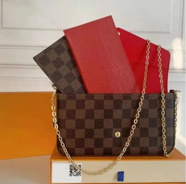 classic women 3pcs set shoulder bag brand luxury designer handbag bag genuine leather handbags wallets clutch tote messenger shopping purse
classic women 3pcs set shoulder bag brand luxury designer handbag bag genuine leather handbags wallets clutch tote messenger shopping purse
