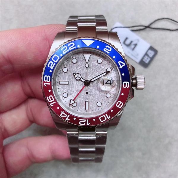 new 2021 model mens wristwatch st9 stainless steel blue red pepsi watch automatic gmt movement limited watch orologio di lusso mas2634, Slivery;brown
new 2021 model mens wristwatch st9 stainless steel blue red pepsi watch automatic gmt movement limited watch orologio di lusso mas2634, Slivery;brown