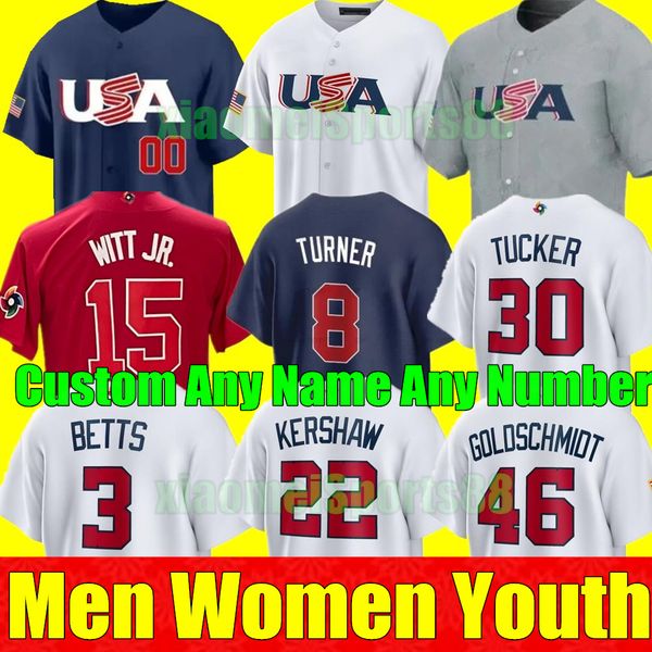 2023 custom s-4xl team usa baseball jerseys mike trout bobby witt jr. nolan arenado nestor cortes clayton kershaw realmuto betts tucker alon, Blue;black
2023 custom s-4xl team usa baseball jerseys mike trout bobby witt jr. nolan arenado nestor cortes clayton kershaw realmuto betts tucker alon, Blue;black