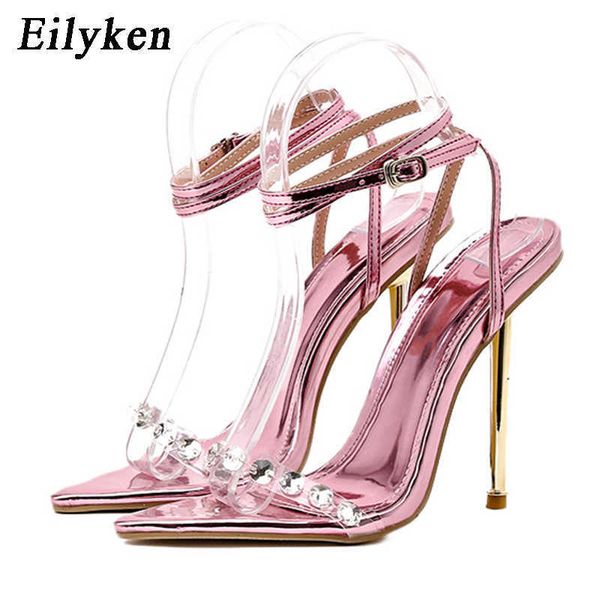 elegant bling crystal women sandals metal high heels buckle strap gladiator ladies pumps stiletto wedding shoes 230306, Black
elegant bling crystal women sandals metal high heels buckle strap gladiator ladies pumps stiletto wedding shoes 230306, Black